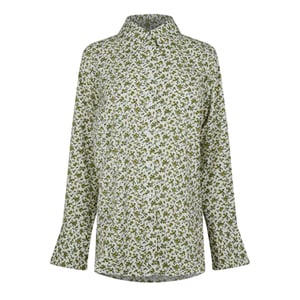 Levis Maeve Elodie bloemenblouse voor dames (Mosgroen)