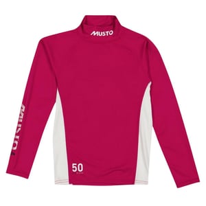 Musto Kinderen/Kids Champ Zonnebrand Gym Rash Top (Roze)