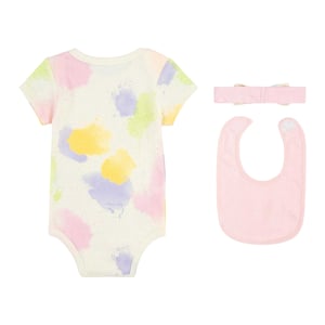 Nike Set baby meisjes body's met stropdas (Kokosmelk)