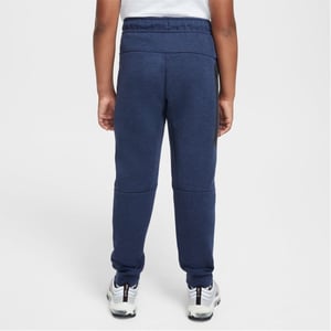 Boys Nike Tech Fleece Big Kids Pants in Obsidian Heathr