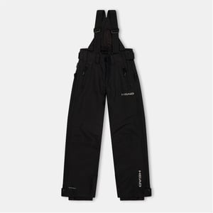 Boys Head Pro Jr Solid Patterned Salopette Ski Pants in Black