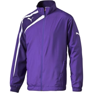 Boys Puma Boy Spirit Woven Jacket Team Juniors in Purple