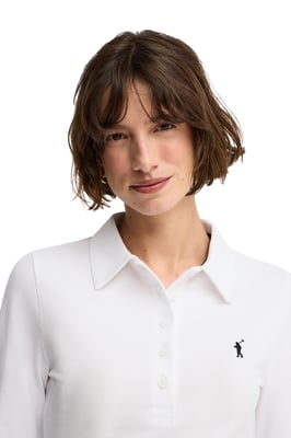 Women's Polo Shirt Long Sleeve Slim Fit POLO-SHIRT-L-S4