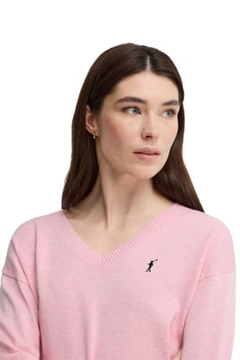 Women's V-Neck Sweater PULLOVER18