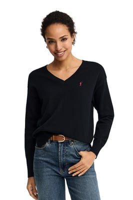 Women's V-Neck Sweater PULLOVER18