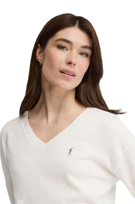 Women's V-Neck Sweater PULLOVER18