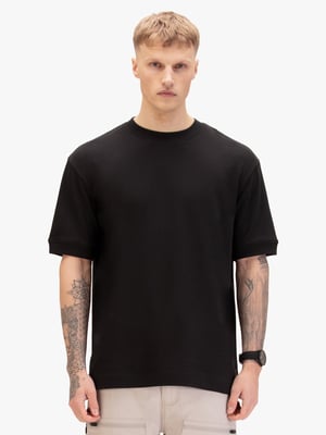 Luke 1977 Men's Dapper Schnapper Relaxed Fit T-Shirt in Black