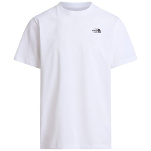 The North Face Men's Evolution embroidered logo Simple Dome T Shirt White
