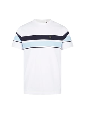 Luke 1977 Men's Rio Redeemer Chest Stripe T-Shirt in White