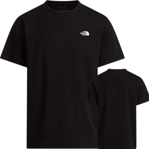 The North Face Men's Evolution embroidered logo Simple Dome T Shirt Black