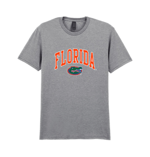 Florida Gators Campus Spirit Graphic Athletic Grey T-Shirt