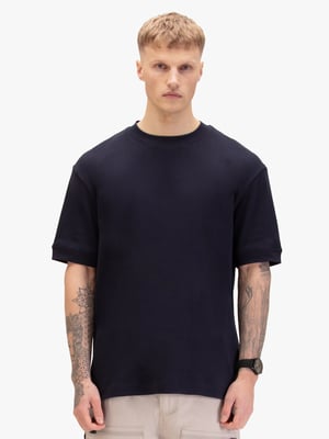 Luke 1977 Men's Dapper Schnapper Relaxed Fit T-Shirt in Dark Navy