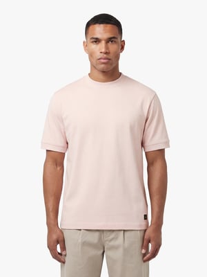 Luke 1977 Men's Dapper Schnapper Relaxed Fit T-Shirt in Pink