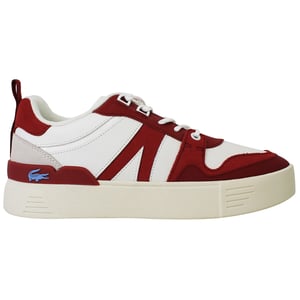 Lacoste L002 222 1 Womens White/Red Trainers