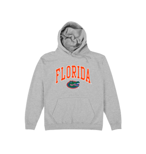 Florida Gators Campus Spirit Graphic Light Heather Hoodie