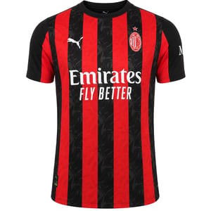 Puma AC Milan 25/26 Home Authentic Mens Red/Black Jersey
