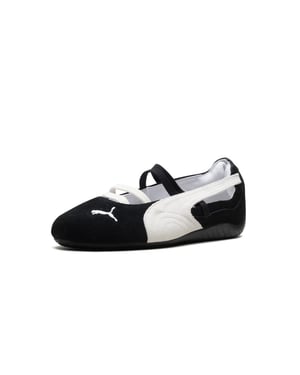 Puma Speedcat Ballet SD Suede Women's Black/White Shoes