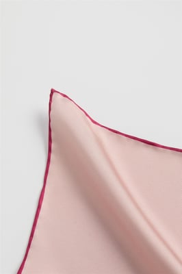 Pocket Square in Light Grey