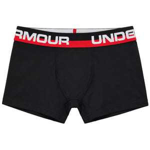Under Armour 2-Pack Kids Black/Red Boxer Shorts
