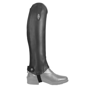 Brogini Unisex Adult Vicenza Grain Leather Gaiters (Black)