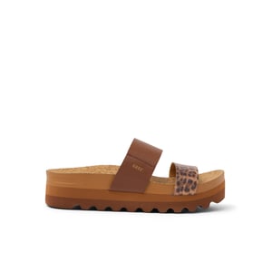 Reef Womens Cushion Vista Hi Brown/Leopard