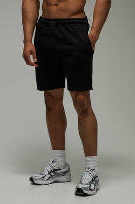 Man Active Badge 7inch Shorts
