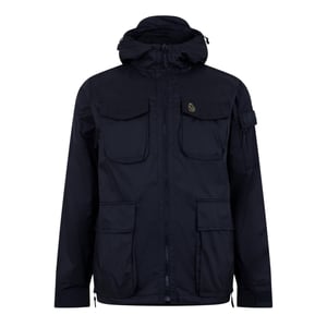 Luke 1977 Heren Curation Hoodie Soft Shell Jack (Donker Navy)