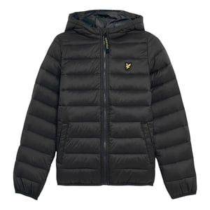 Lyle & Scott Pac A Mac-donsjas voor kinderen (Jet Zwart)