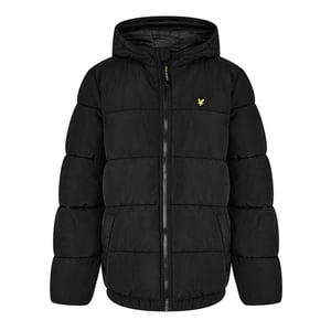 Lyle & Scott Kinderen Gewatteerde Puffer Jas (Zwart)