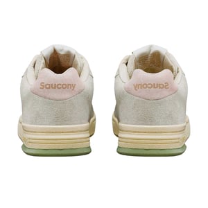 Saucony Lage suède sneakers voor dames (Beige)