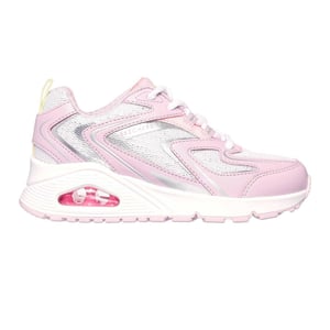 Skechers Uno Classic-träningsskor för flickor (Lavendel/rosa)