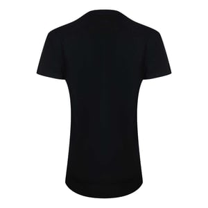Love Moschino Dames/Dames Groovy Logo T-shirt met korte mouwen (Zwart)