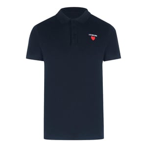 Love Moschino Herenpolo met korte mouwen (Marineblauw)