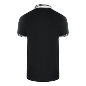 Love Moschino Heren Katoenen Polo Shirt (Zwart)