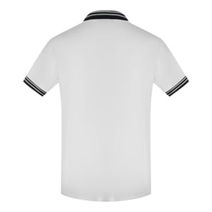 Love Moschino Heren Katoenen Polo Shirt (Wit)