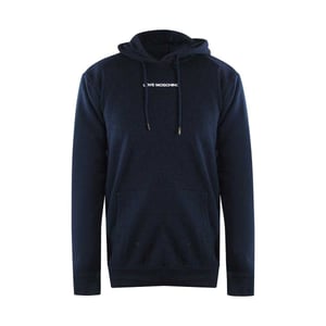 Love Moschino Herenlogo Hoodie (Marineblauw)
