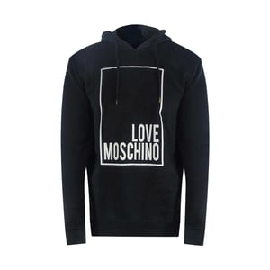 Love Moschino Dames/Dames Box Logo Hoodie (Zwart)