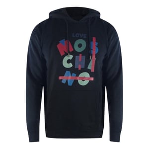 Love Moschino Dames/Dames Jumble Hoodie (Zwart)
