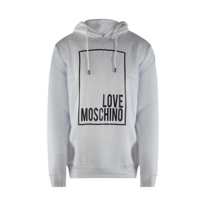 Love Moschino Dames/Dames Box Logo Hoodie (Wit)