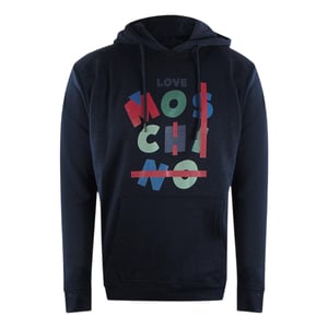 Love Moschino Dames/Dames Jumble Hoodie (Marineblauw)
