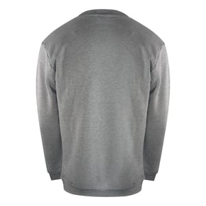 Love Moschino Heren Sweatshirt met hartlogo (Grijs)