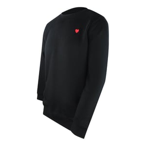 Love Moschino Sweatshirt met klein logo voor heren (Zwart)