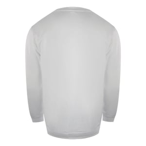 Love Moschino Heren Sweatshirt met hartlogo (Wit)