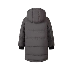 Minoti Gewatteerde parka voor jongens (Houtskool)