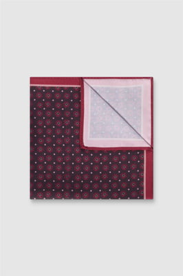 Pocket Square in Burgundy