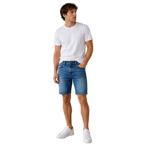 Diesel Heren D-Fin Denim Slim Shorts (Blauw)