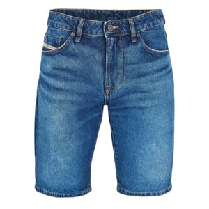 Diesel Heren D-Fin Denim Slim Shorts (Blauw)