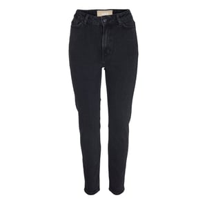 JJXX Slim-fit-jeans med 5 fickor för kvinnor (Svart denim)