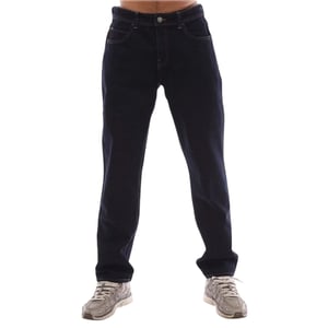 Original Penguin Slim-fit herenjeans met 5 zakken en een 'Rinse'-afwerking (Donkere Indigo)