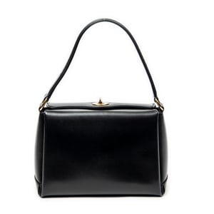 Vintage Fold Over Top Handle  Shoulder Bag